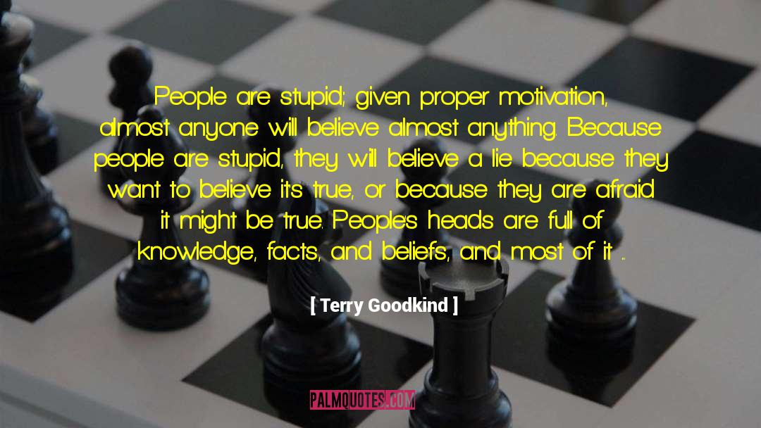Football Motivation quotes by Terry Goodkind