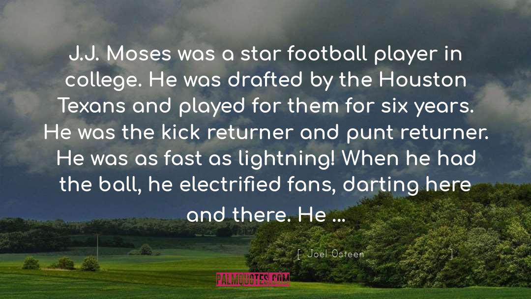 Football Player quotes by Joel Osteen