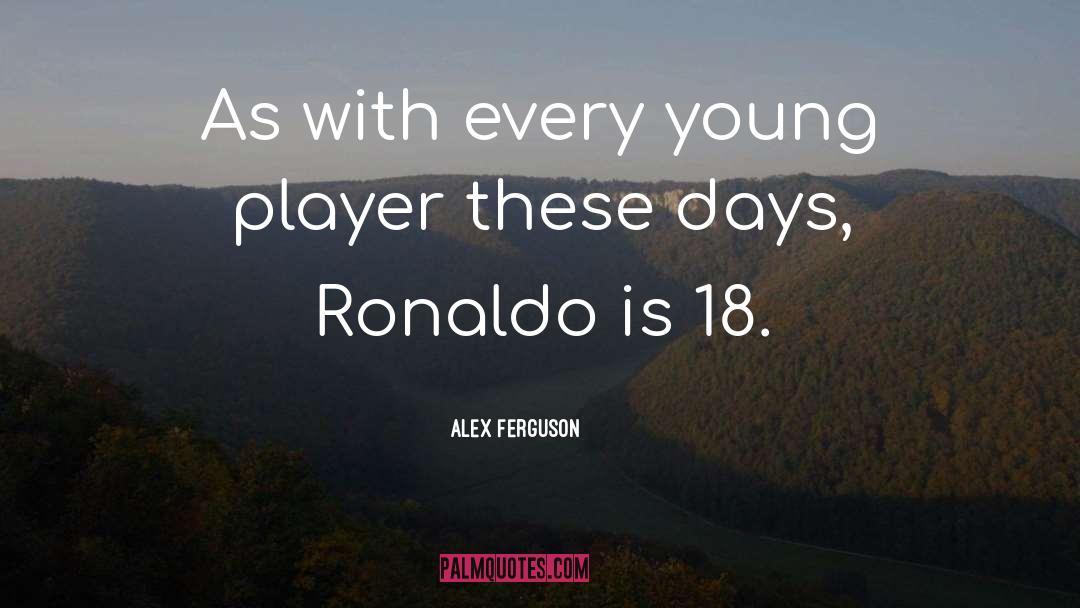 Football Player quotes by Alex Ferguson
