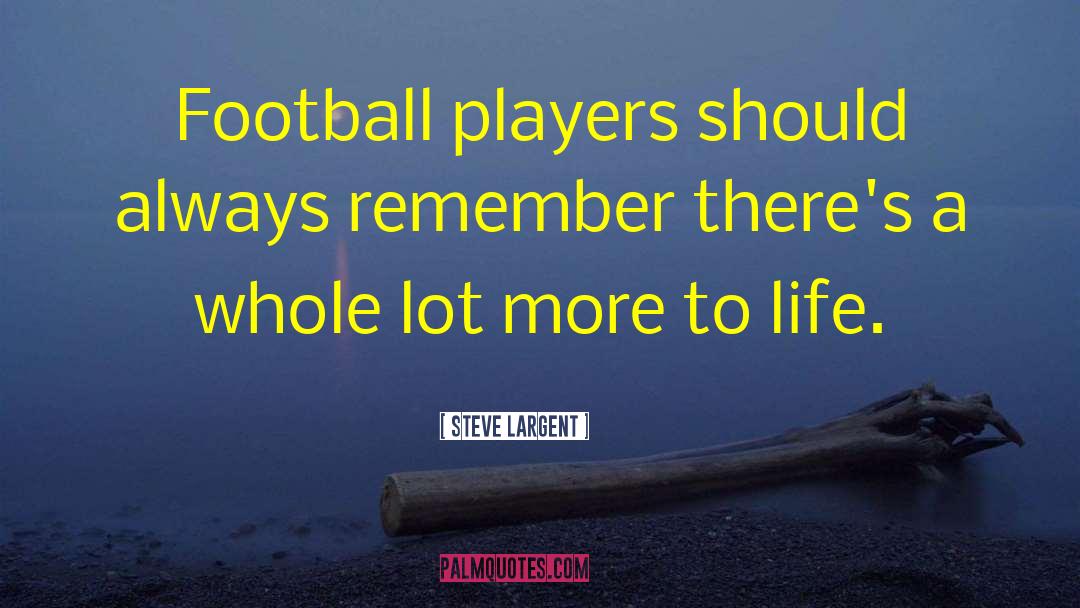 Football Players quotes by Steve Largent