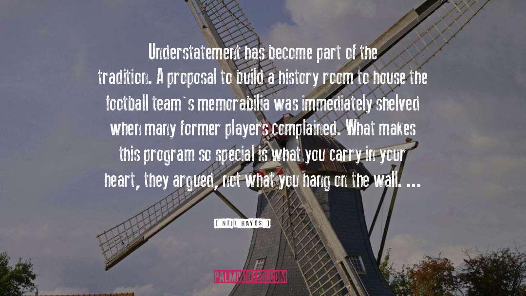 Football Players Sad quotes by Neil Hayes