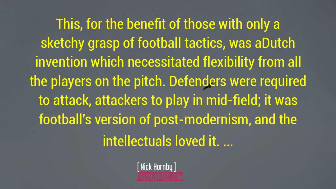 Football Players Sad quotes by Nick Hornby