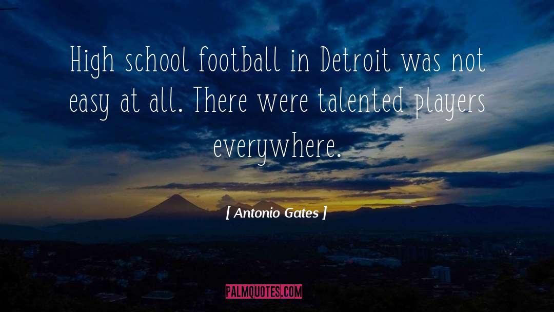 Football Players Sad quotes by Antonio Gates
