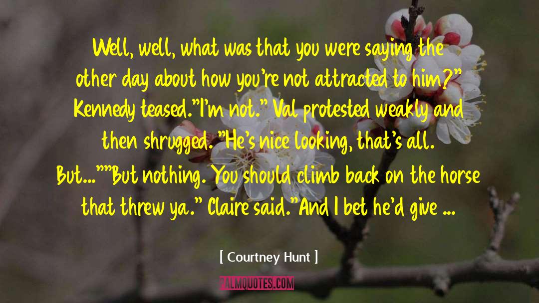 Football Romance quotes by Courtney Hunt