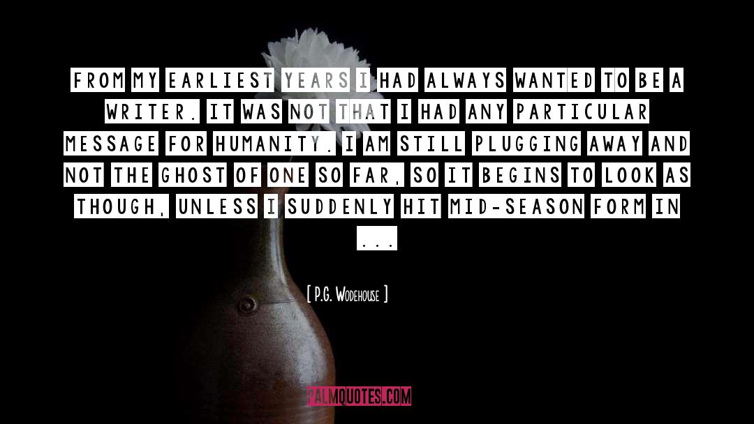 Football Season quotes by P.G. Wodehouse