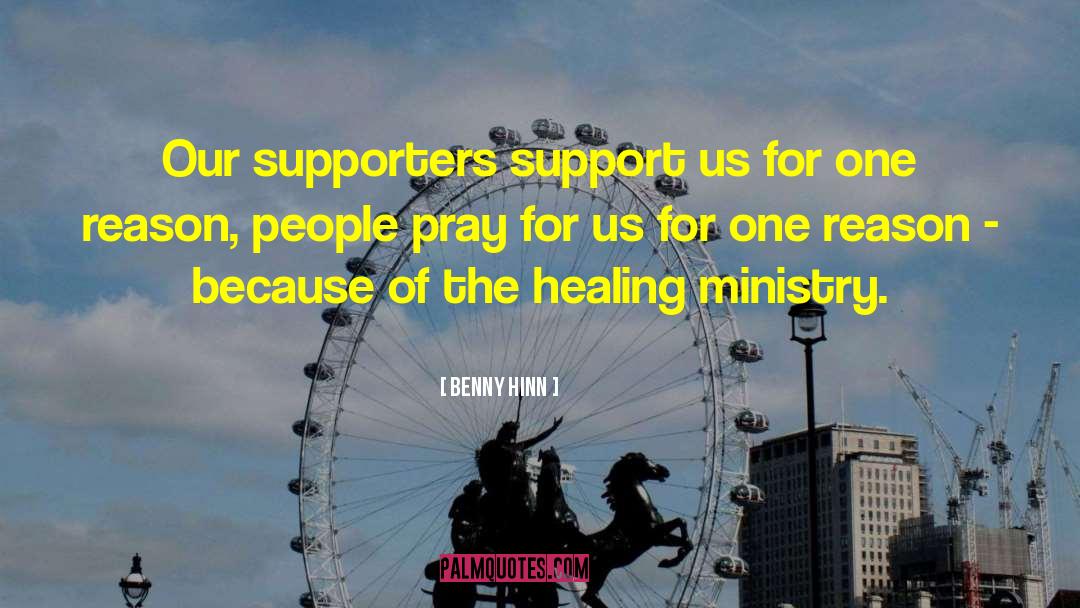 Football Supporters quotes by Benny Hinn