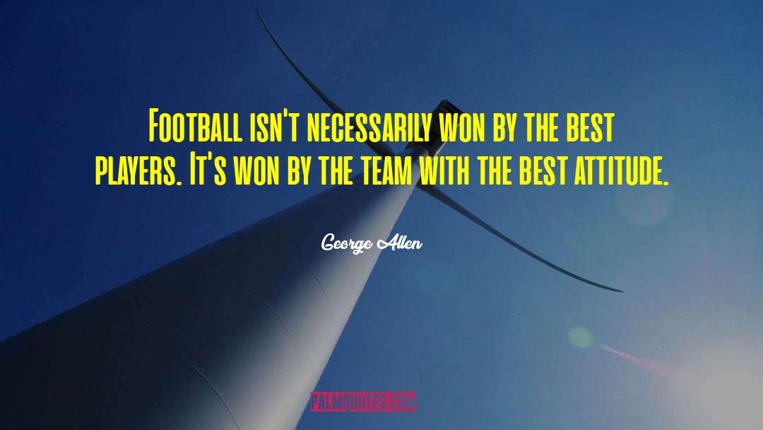 Football Supporters quotes by George Allen