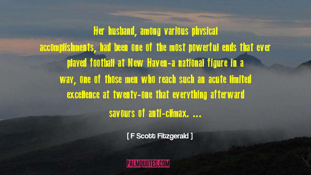 Football Supporters quotes by F Scott Fitzgerald