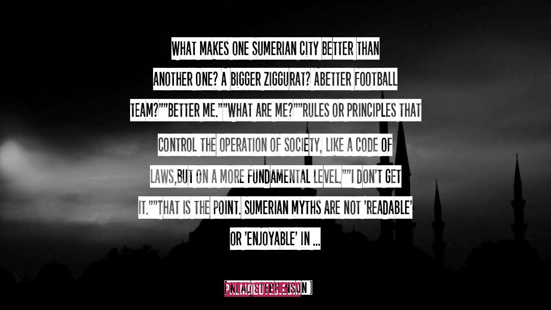 Football Team quotes by Neal Stephenson