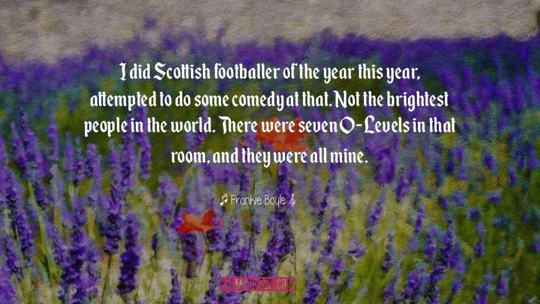 Footballer quotes by Frankie Boyle