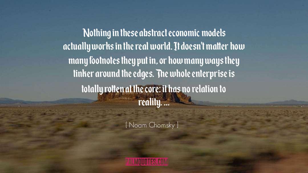 Footnotes quotes by Noam Chomsky