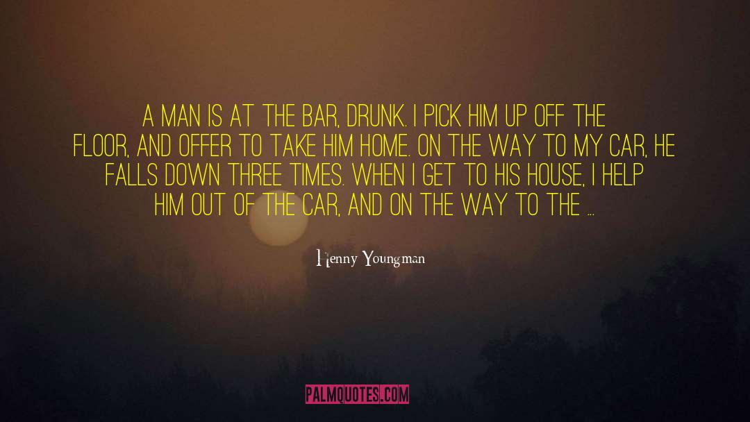 Footplate Wheelchair quotes by Henny Youngman