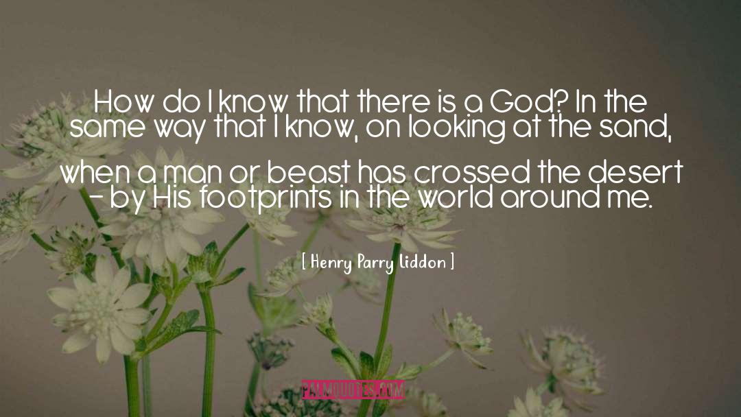 Footprint quotes by Henry Parry Liddon