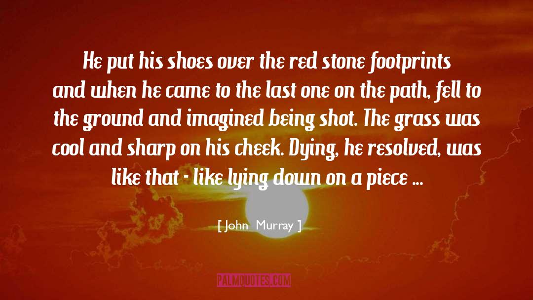 Footprints quotes by John  Murray