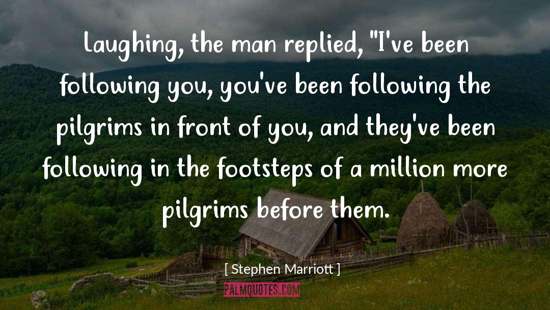 Footsteps quotes by Stephen Marriott