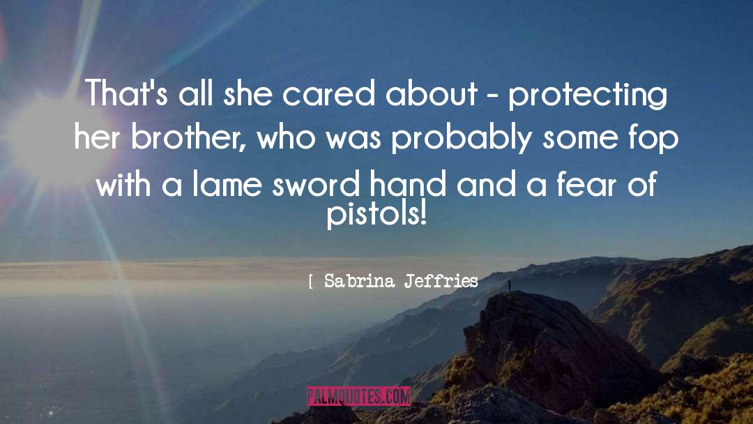 Fop quotes by Sabrina Jeffries