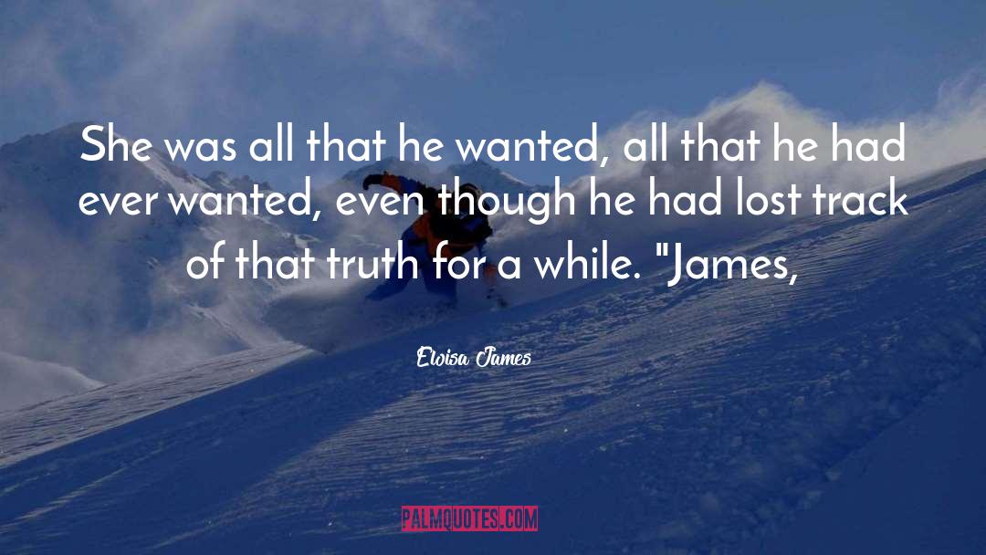 For A While quotes by Eloisa James