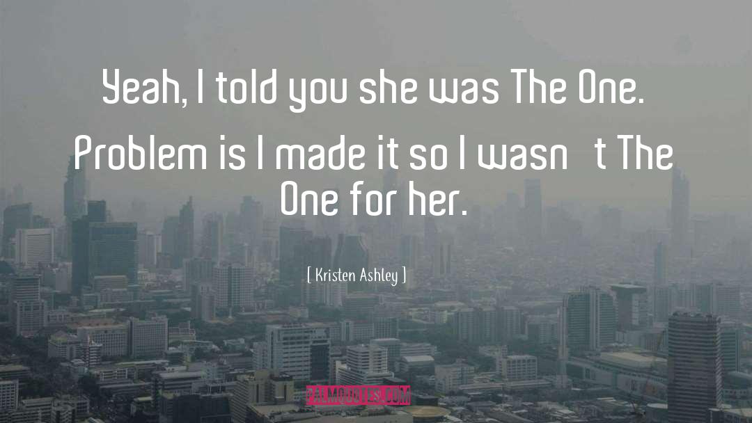 For Her quotes by Kristen Ashley