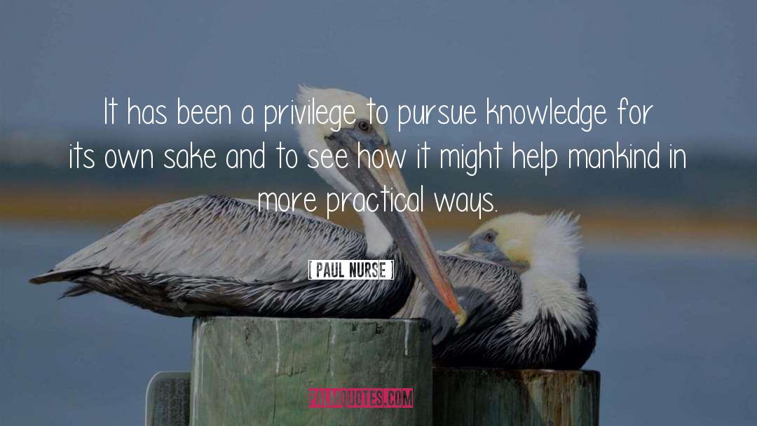 For Its Own Sake quotes by Paul Nurse