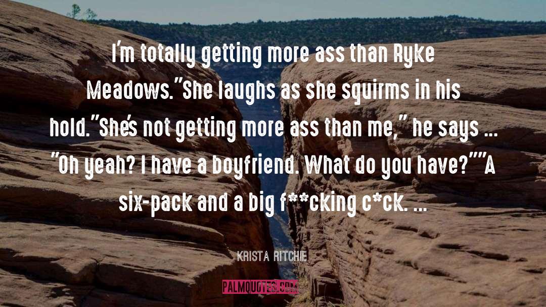 For Laughs quotes by Krista Ritchie