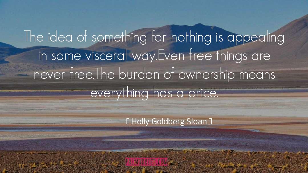 For Nothing quotes by Holly Goldberg Sloan