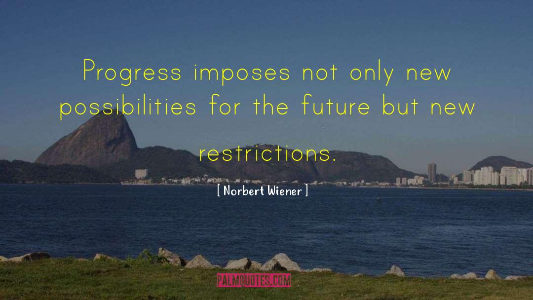 For Progress quotes by Norbert Wiener