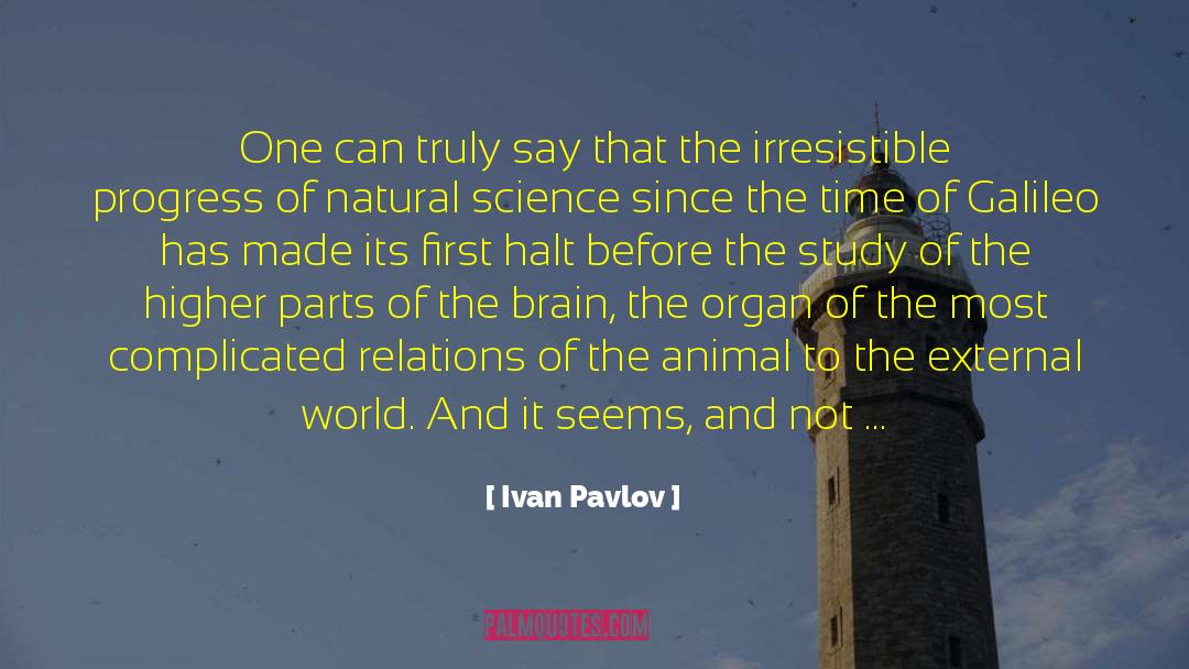 For Progress quotes by Ivan Pavlov