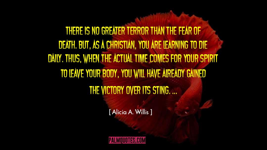 For The Greater Good quotes by Alicia A. Willis