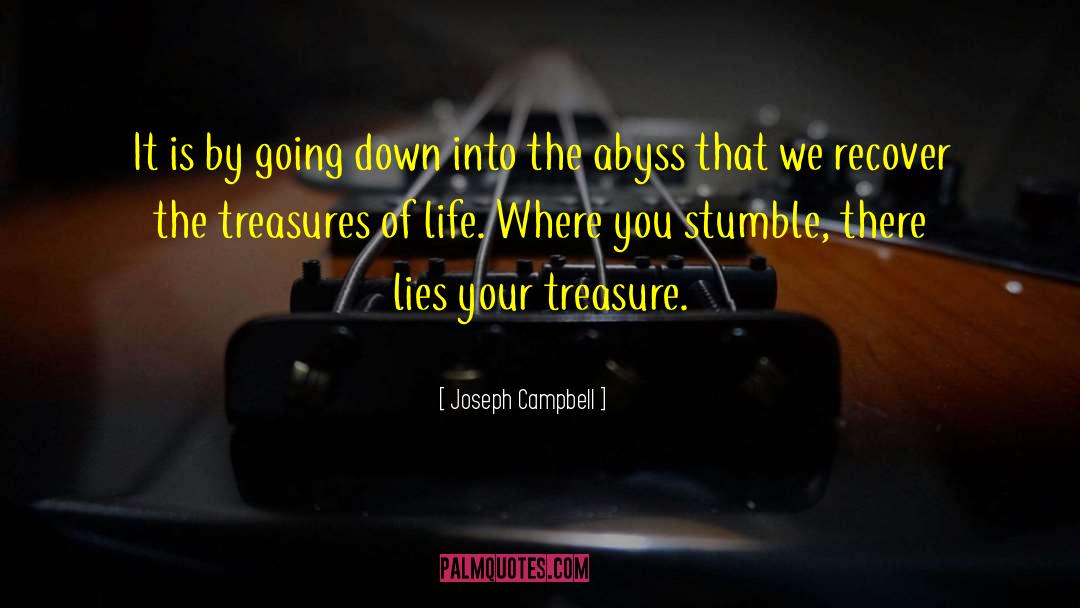 For Where Your Treasure Is quotes by Joseph Campbell