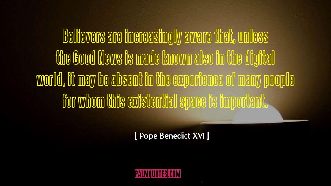 For Whom The Bell Tolls quotes by Pope Benedict XVI