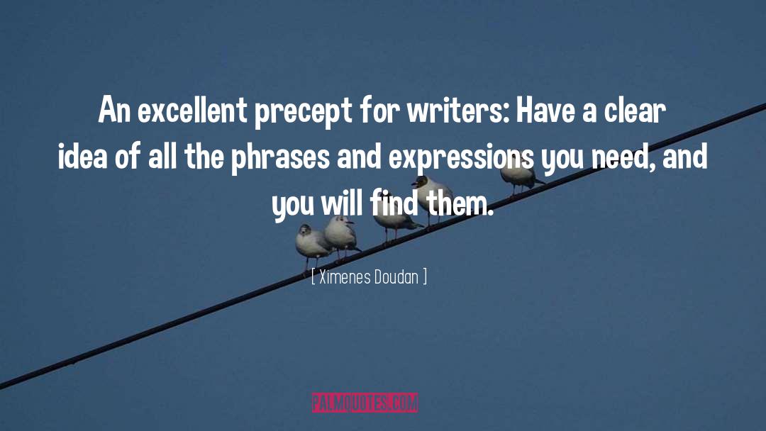 For Writers quotes by Ximenes Doudan