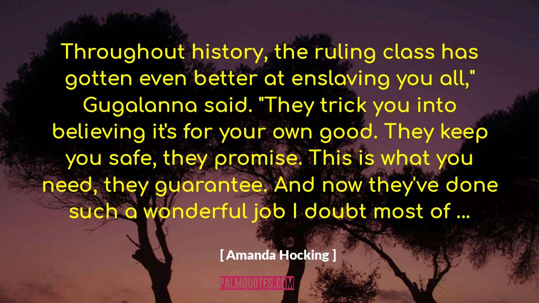 For Your Own Good quotes by Amanda Hocking
