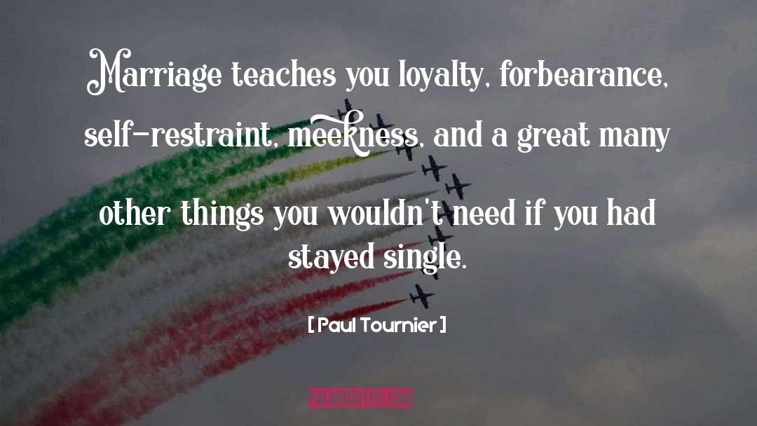Forbearance quotes by Paul Tournier