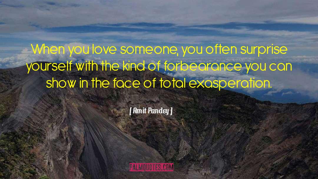 Forbearance quotes by Amit Pandey