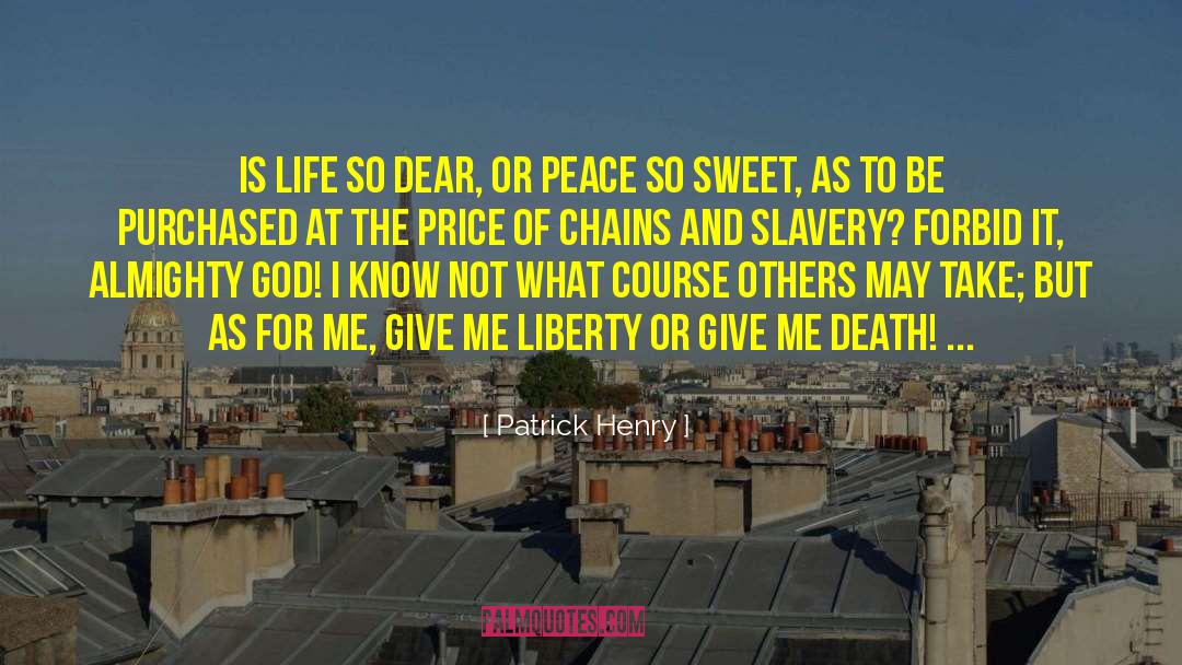 Forbid quotes by Patrick Henry