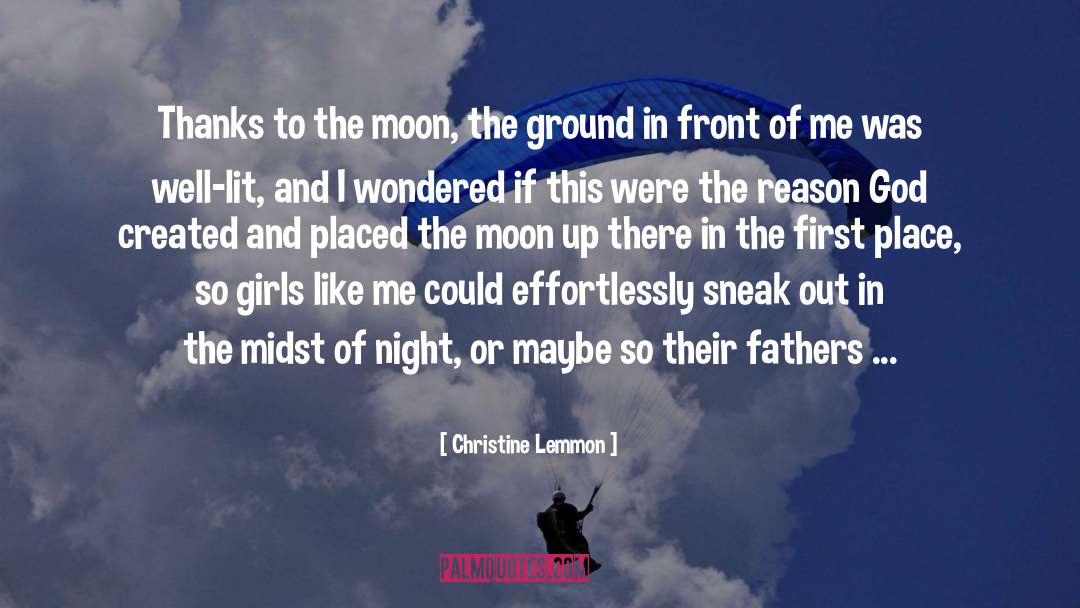 Forbidden Ground quotes by Christine Lemmon