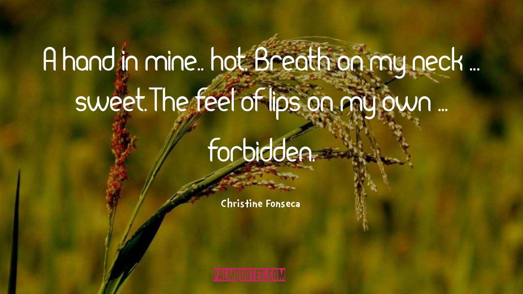 Forbidden quotes by Christine Fonseca