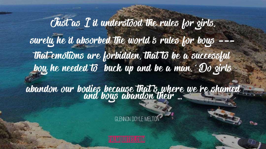 Forbidden quotes by Glennon Doyle Melton