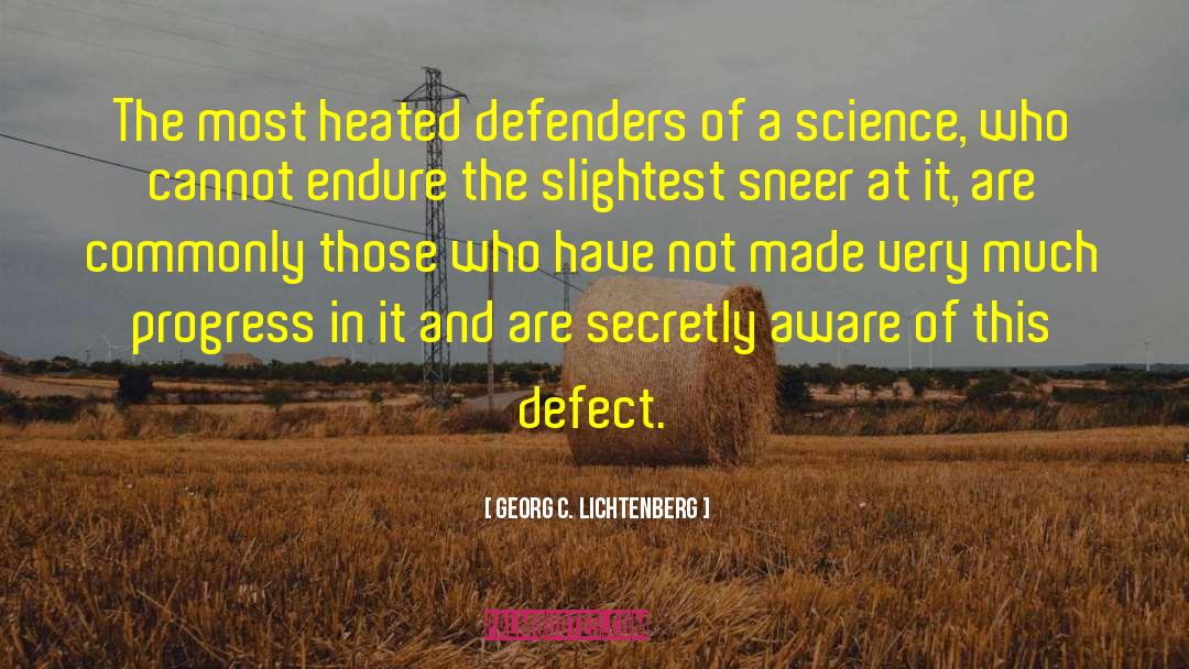 Forbidden Science quotes by Georg C. Lichtenberg