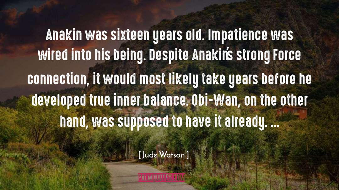 Force Connection quotes by Jude Watson