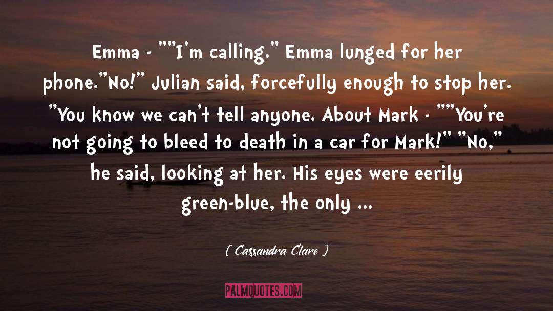 Forcefully quotes by Cassandra Clare