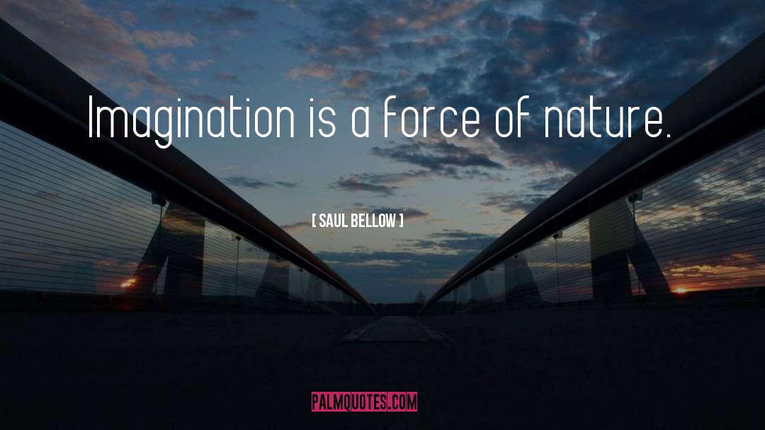 Forces Of Nature quotes by Saul Bellow