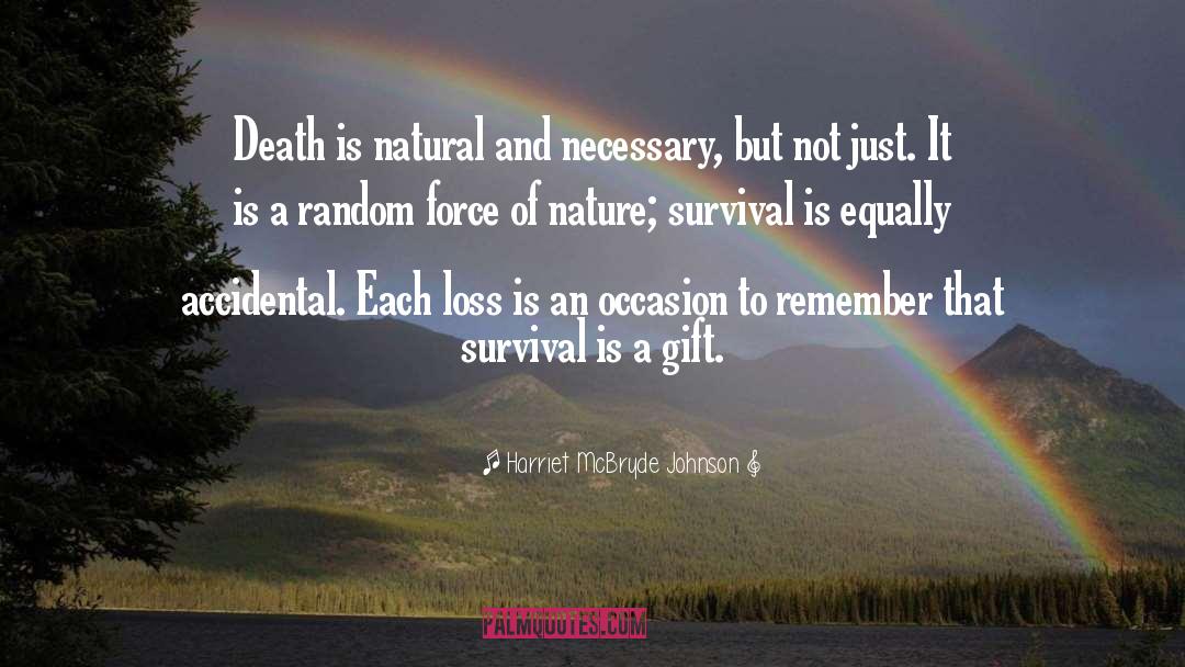 Forces Of Nature quotes by Harriet McBryde Johnson