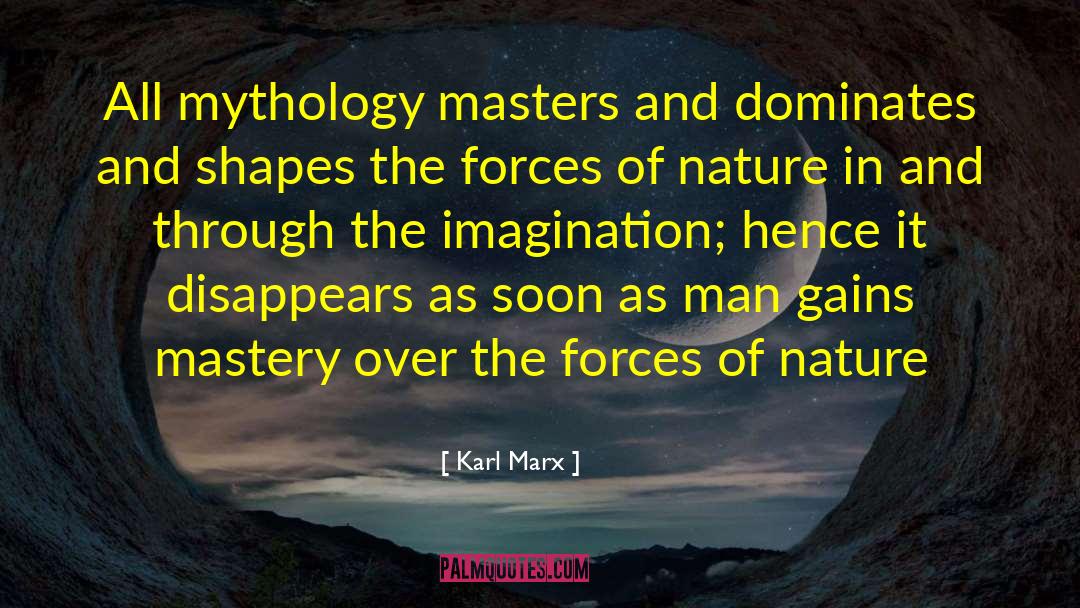 Forces Of Nature quotes by Karl Marx