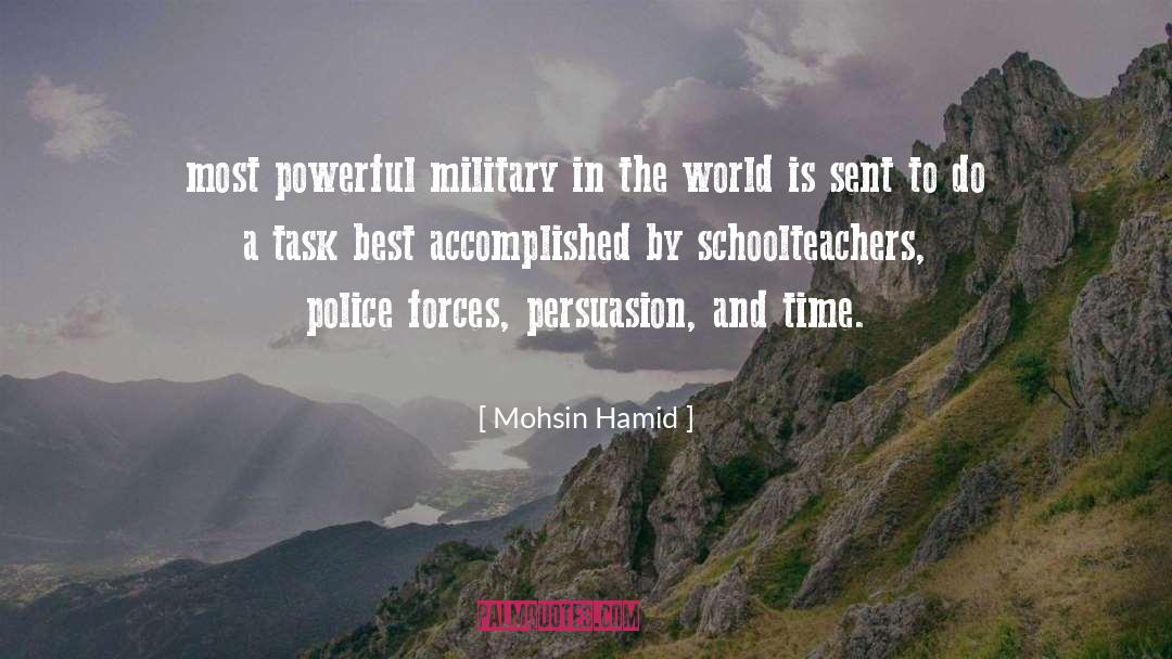 Forces quotes by Mohsin Hamid