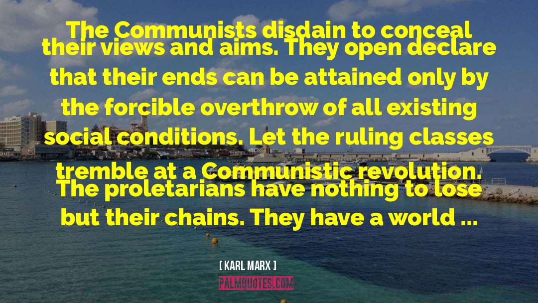 Forcible Disappearance quotes by Karl Marx