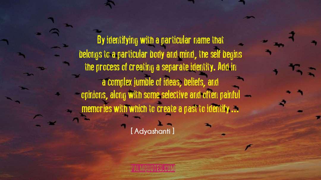 Forcing Opinions quotes by Adyashanti