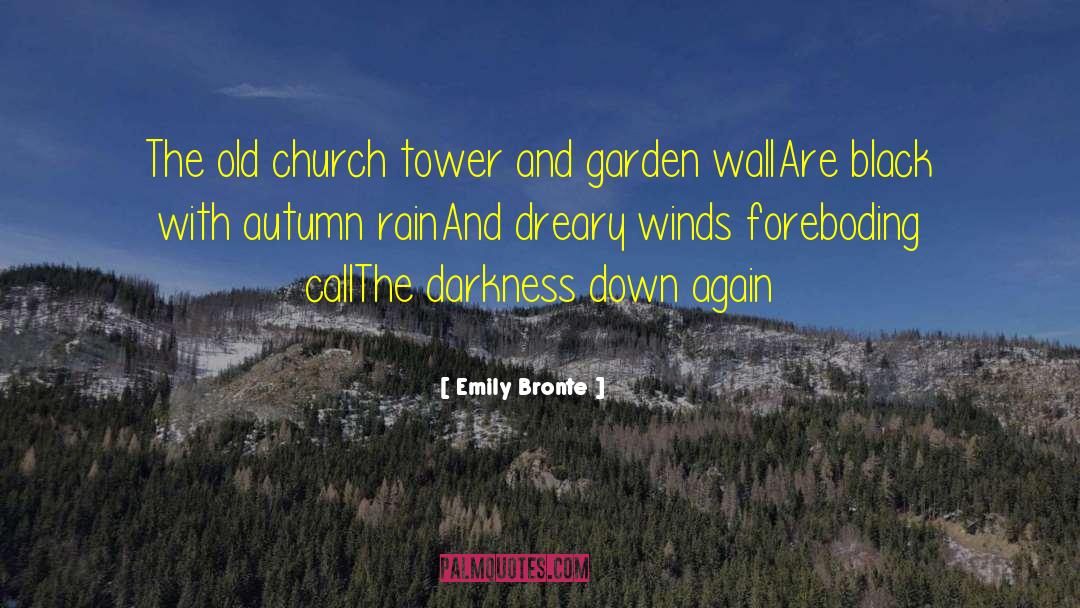 Foreboding quotes by Emily Bronte