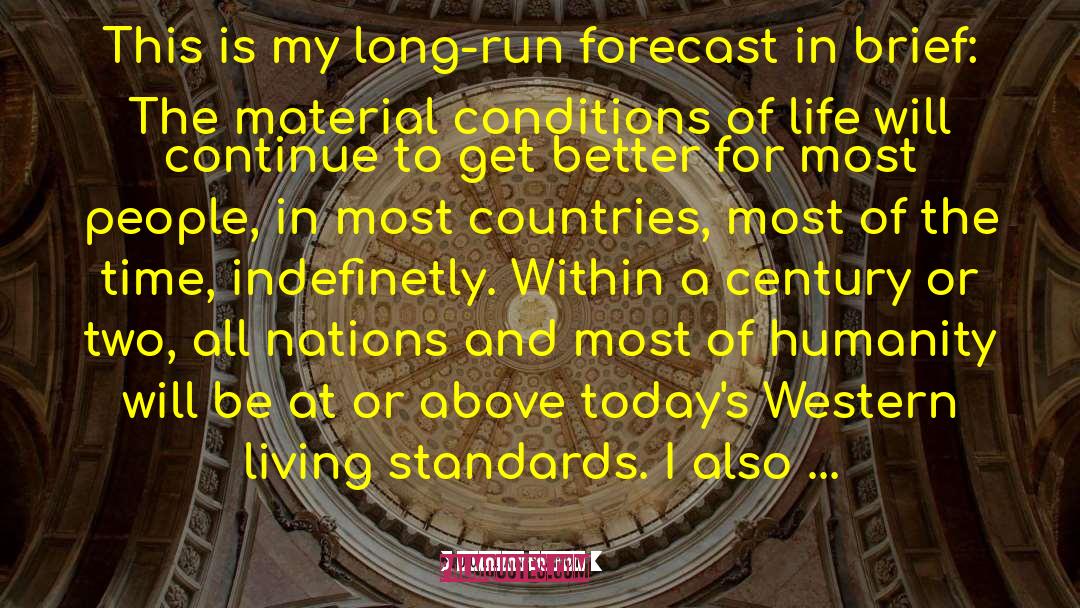 Forecast quotes by Julian Simon