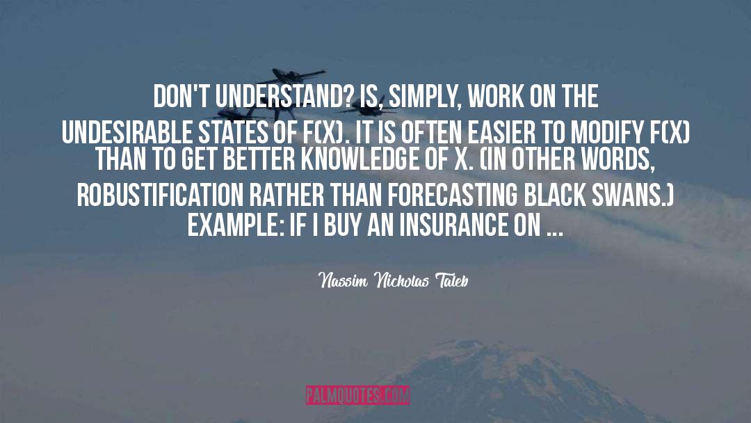 Forecasting quotes by Nassim Nicholas Taleb